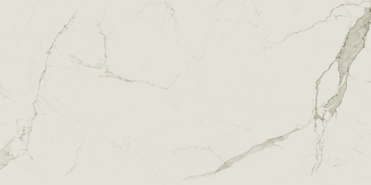Fliese beige marmoriert Calacatta-Marmor-Optik matt kalibriert Exigo Calacatta 60x120cm