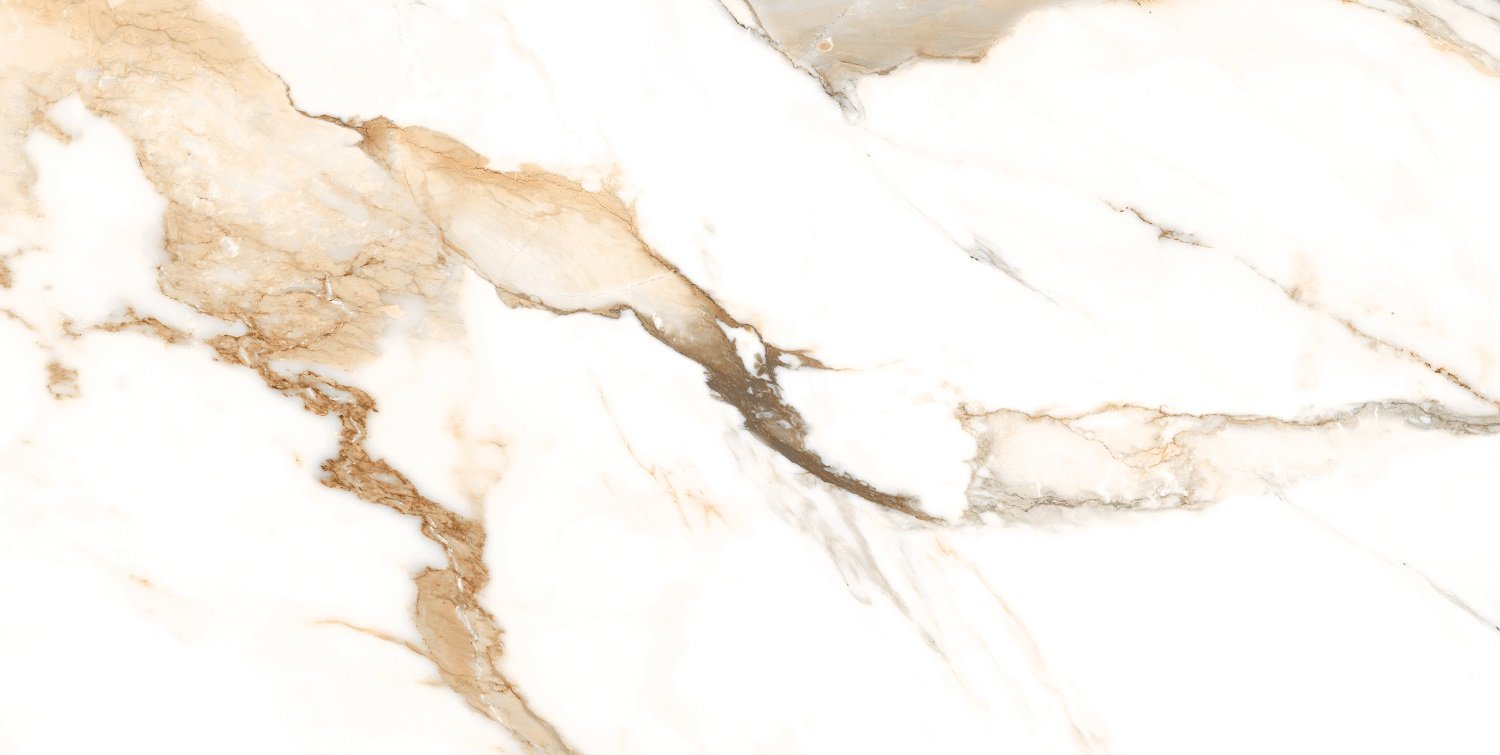 Fliese beige marmoriert Paonazzetto-Marmor-Optik glänzend poliert kalibriert Crash Beige