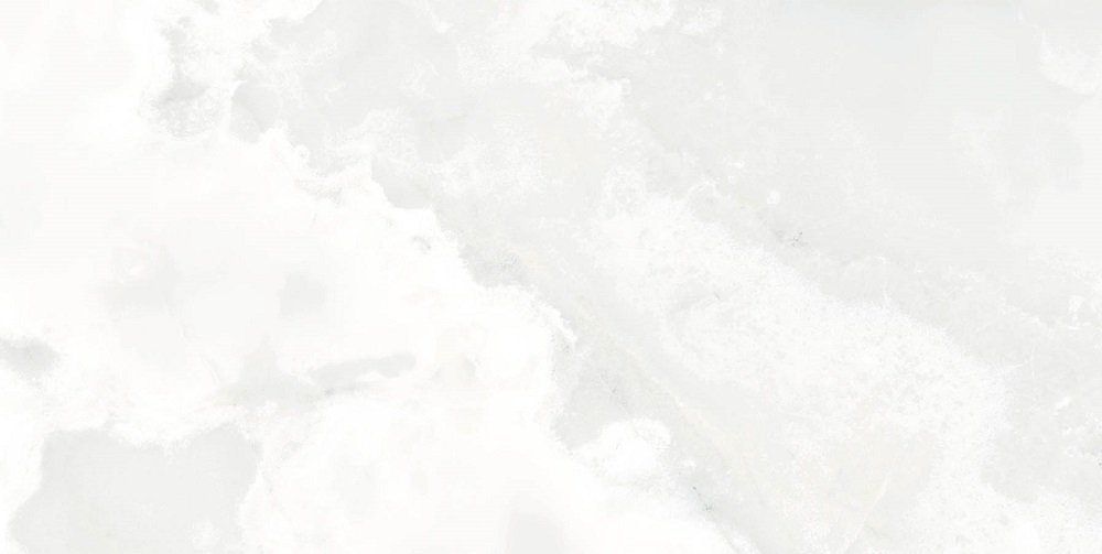Fliese Achat-Optik weiß marmoriert glänzend poliert "Onix White" rektifiziert