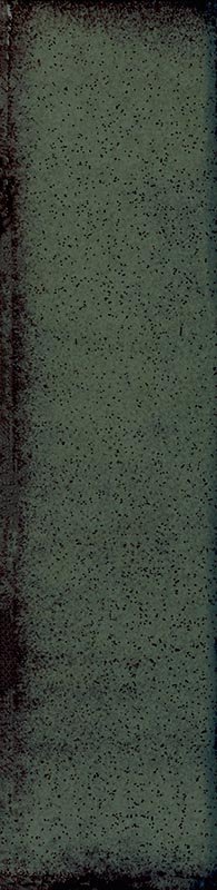 Fliese glasiert unregelmäßige Oberfläche "Tetris Forest" dunkelgrün glänzend 5x20cm