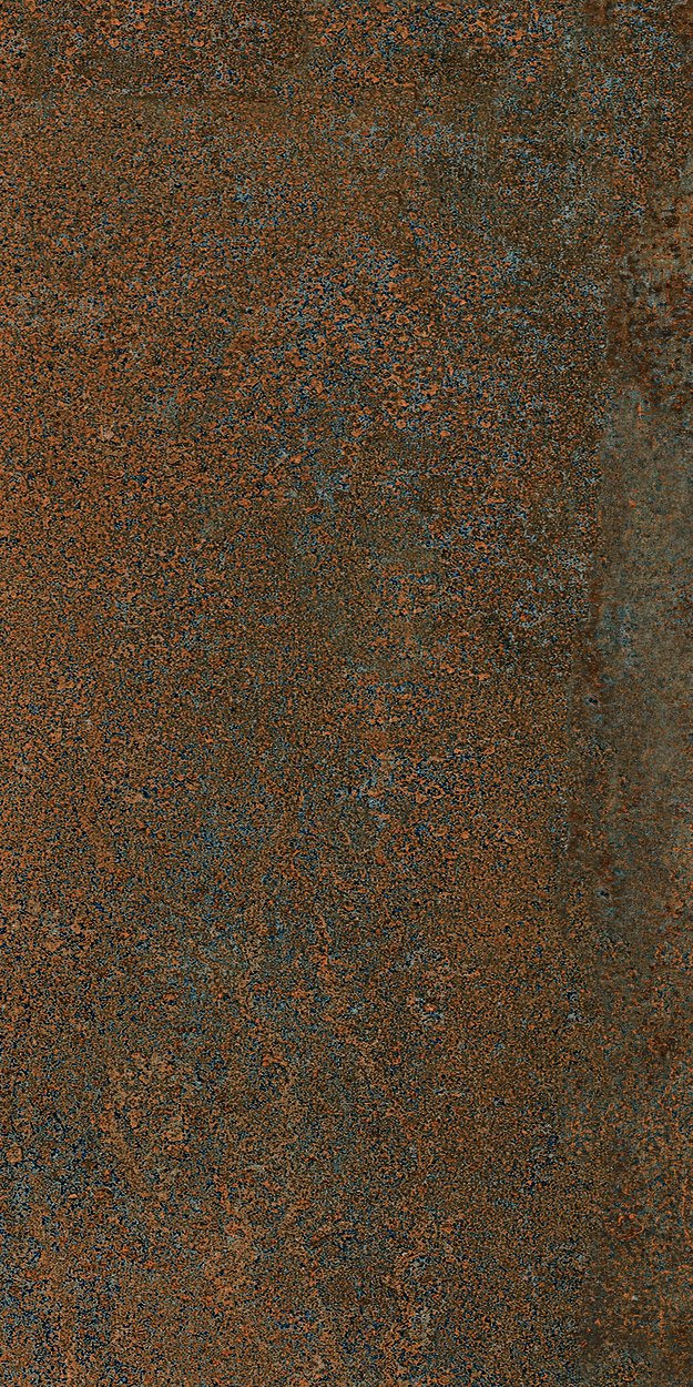 Metall-Optik Fliese kupfer bronze braun Vintage Metalloptik Oxidart Copper Sant Agostino