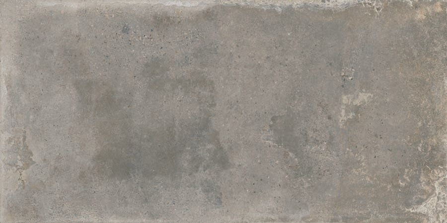 Fliese Steinoptik rustikal 60x120 cm grau matt "Leeds Gris" rektifiziert