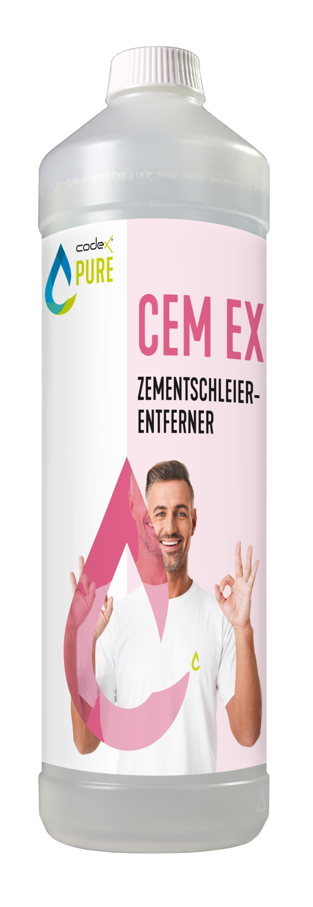 Zementschleierentferner "Codex Pure Cem Ex 1L" für Wand & Boden