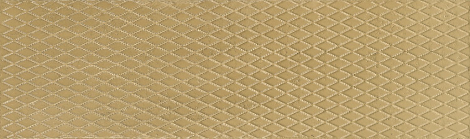 Wandfliese Dekor Metalloptik gold 30x100cm "Metallic Wall Glimpse Gold Plate" rektifiziert 