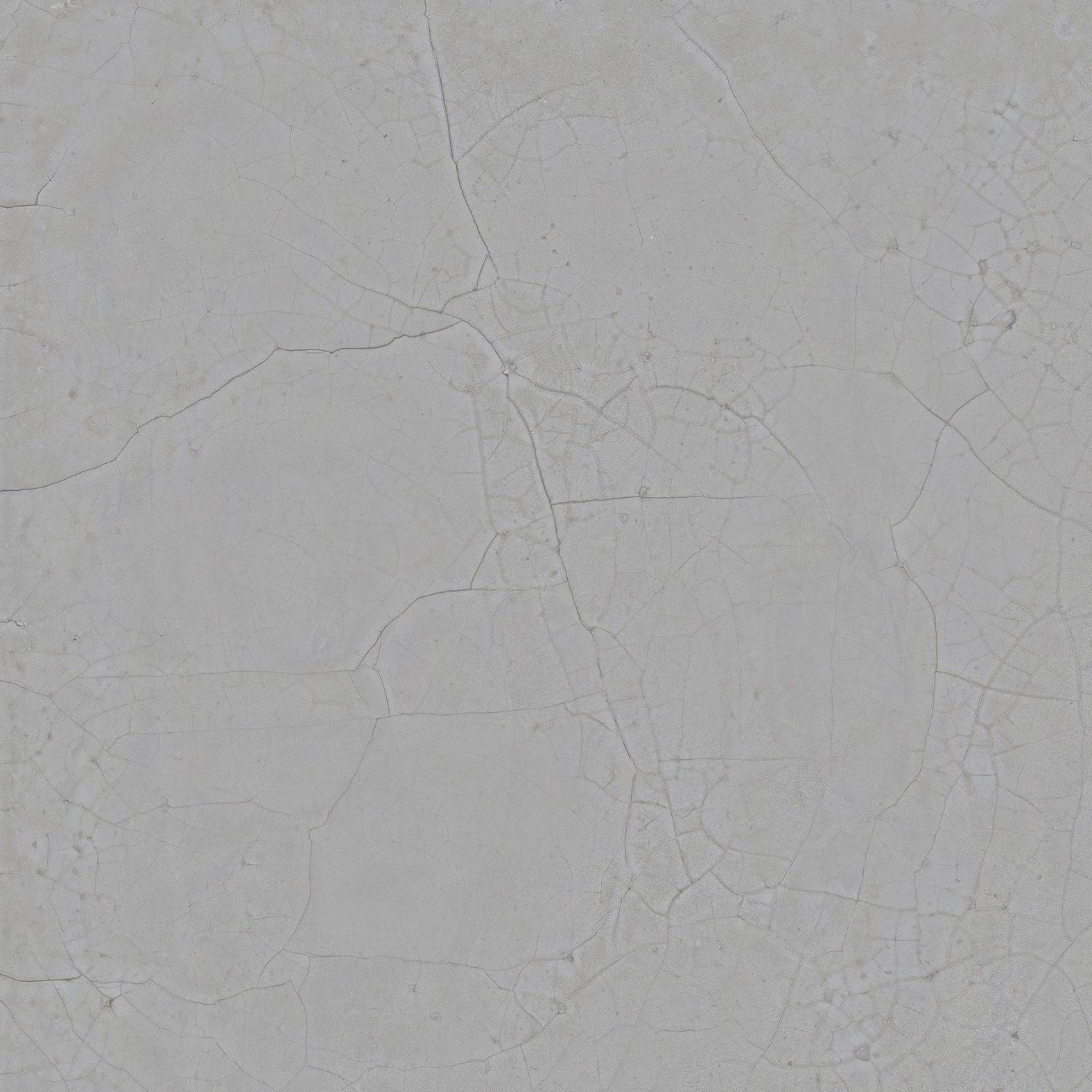 Fliese Stein-Optik grau matt 59,55x59,55cm "Cracked Grey"