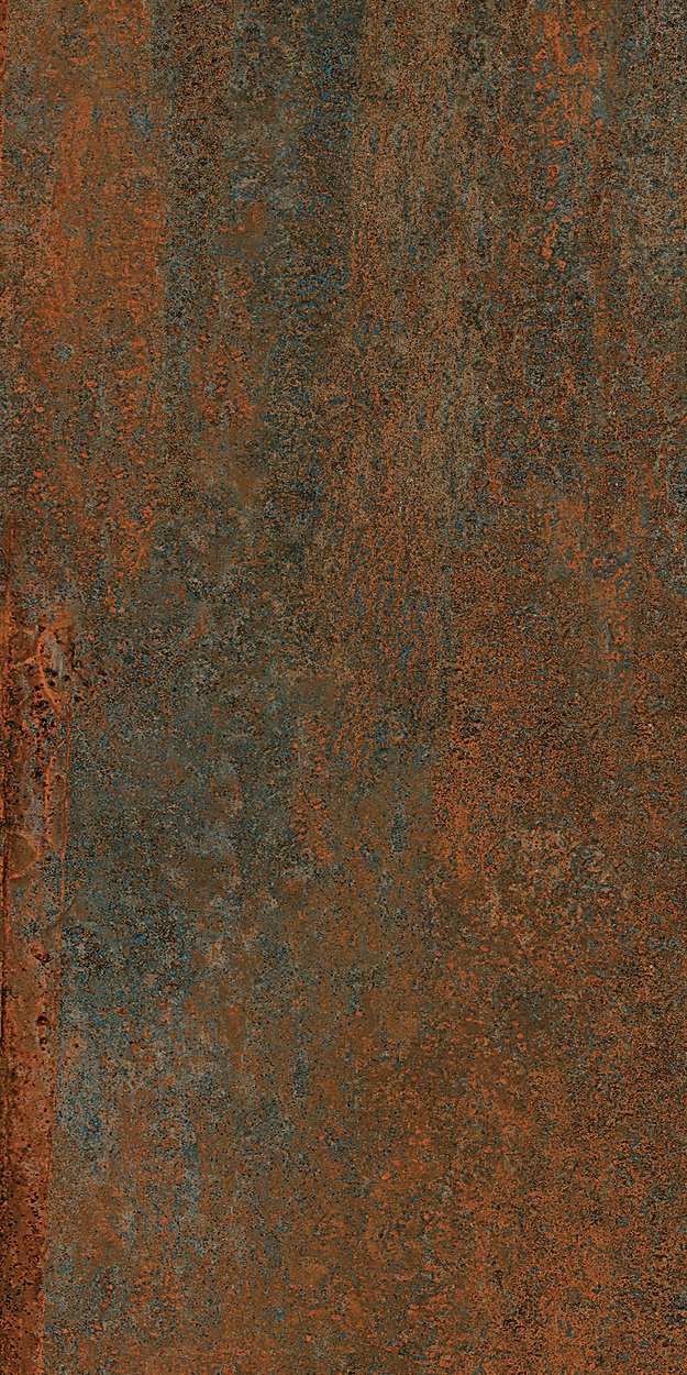 Metall-Optik Fliese kupfer bronze braun Vintage Metalloptik Oxidart Copper Sant Agostino