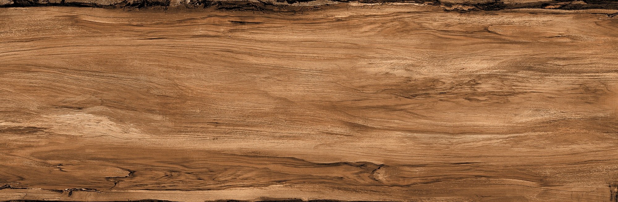Terrassenplatte Holzoptik Walnuss Rondine Sherwood Walnut 40x120 cm