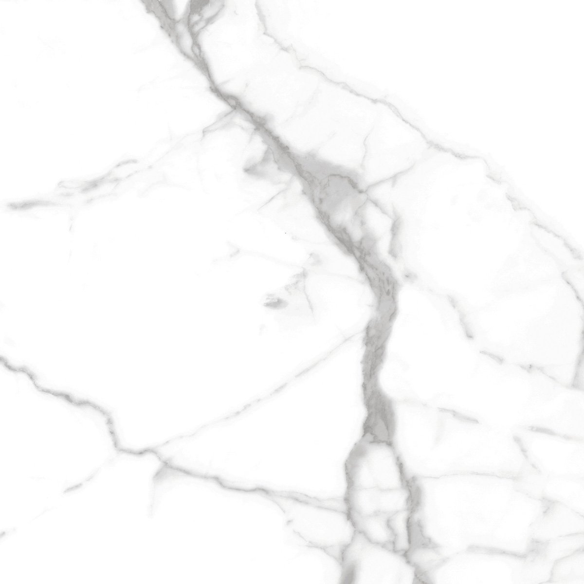 Fliese weiß marmoriert Calacatta-Marmor-Optik seidenmatt kalibriert Nil Blanco
